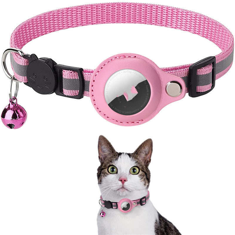 Reflective Air tag Collar for Cats & Dogs.