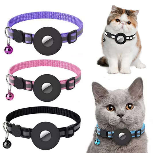 Reflective Air tag Collar for Cats & Dogs.