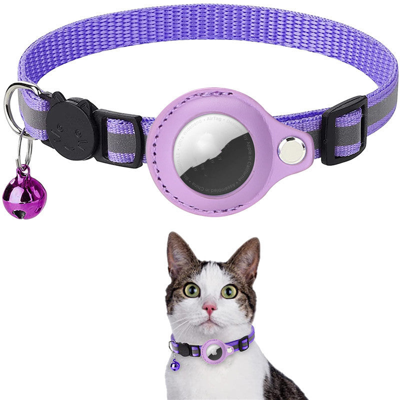 Reflective Air tag Collar for Cats & Dogs.